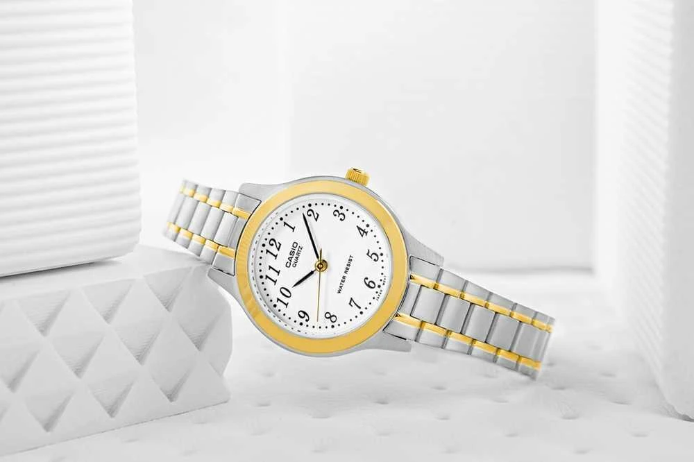 Moteriškas laikrodis CASIO LTP-1128G-7B (zd554b) + BOX