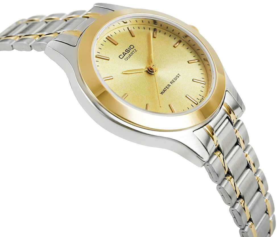 CASIO LTP-1128G 9A MOTERIS LAIKRODIS (zd554a) + DĖŽĖ