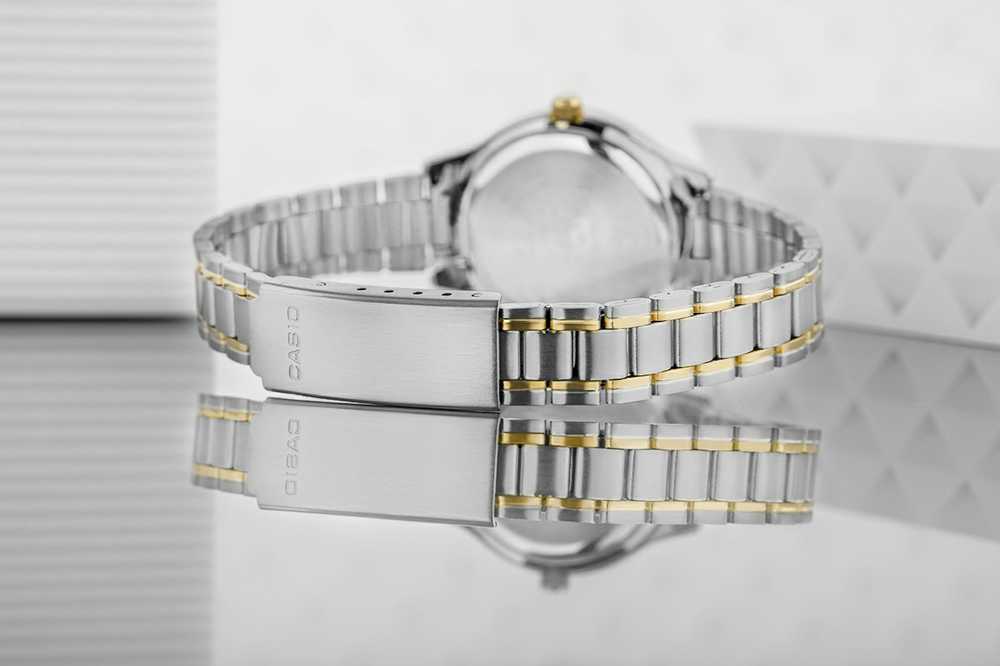 CASIO LTP-1128G 9A MOTERIS LAIKRODIS (zd554a) + DĖŽĖ