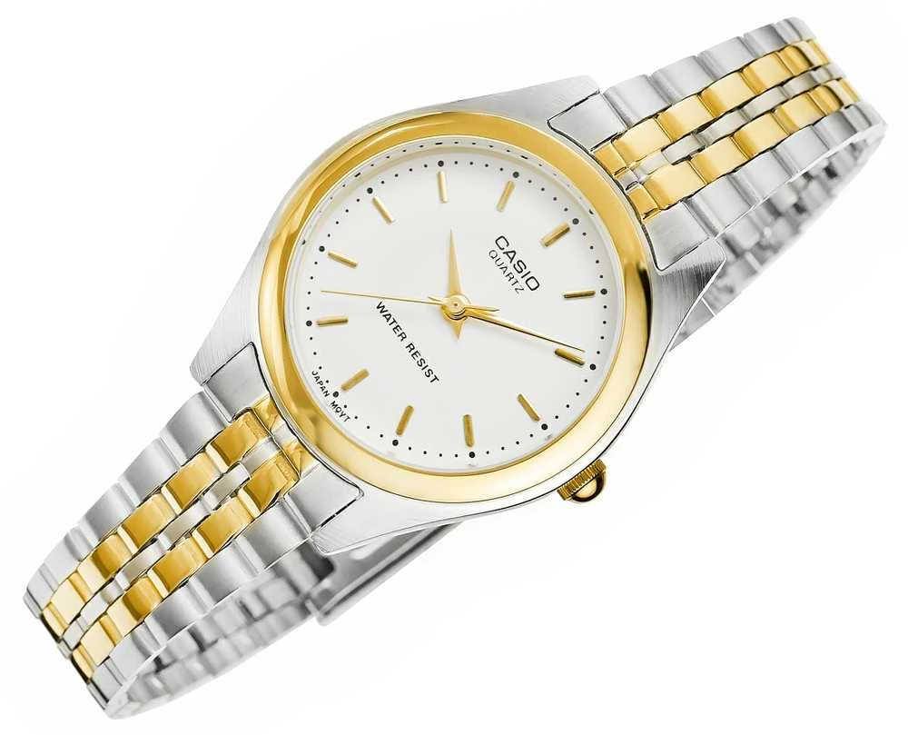 CASIO LTP-1129G-7A MOTERIS LAIKRODIS (zd602c) + DĖŽĖ