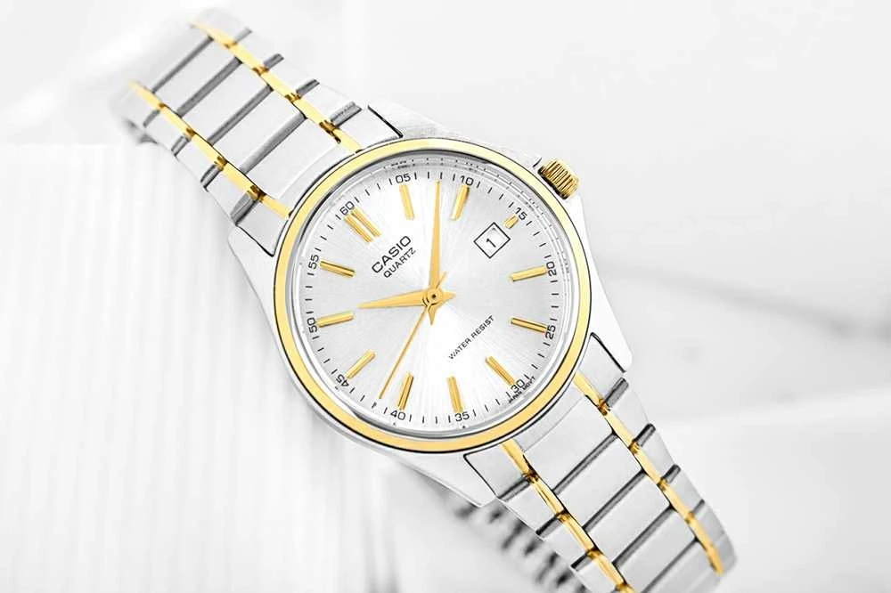 CASIO LTP-1183G-7A MOTERINIS LAIKRODIS (zd516c) + DĖŽUTĖ