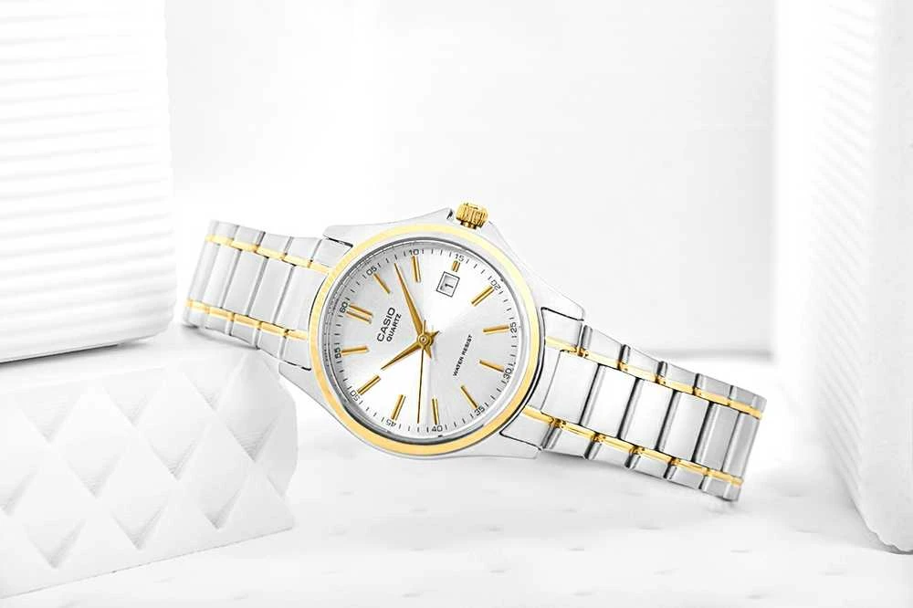CASIO LTP-1183G-7A MOTERINIS LAIKRODIS (zd516c) + DĖŽUTĖ