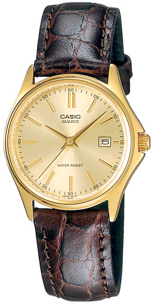 CASIO Moteriškas Laikrodis LTP-1183Q-9A Auksinis Dialas