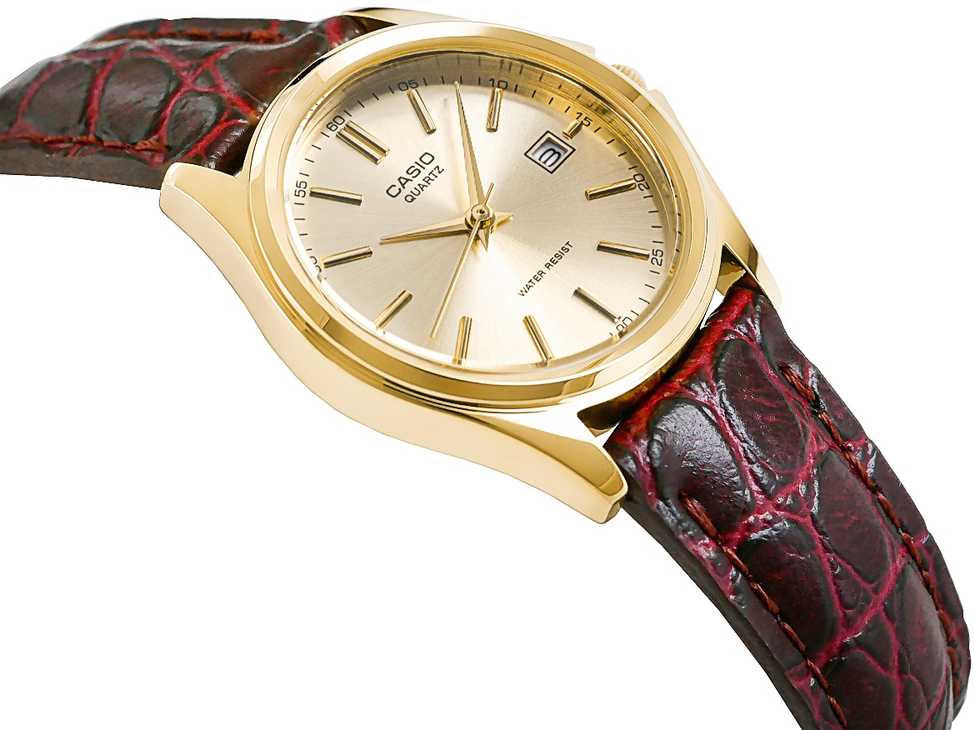 CASIO Moteriškas Laikrodis LTP-1183Q-9A Auksinis Dialas