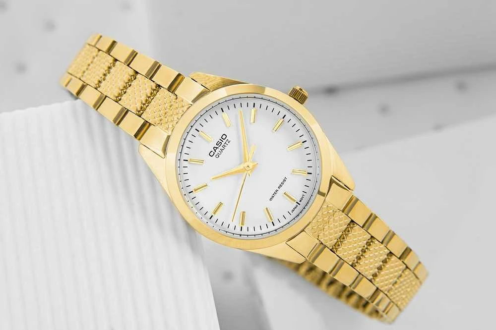 CASIO LTP-1274G-7A MOTERINIS LAIKRODIS (zd513a) + DĖŽUTĖ