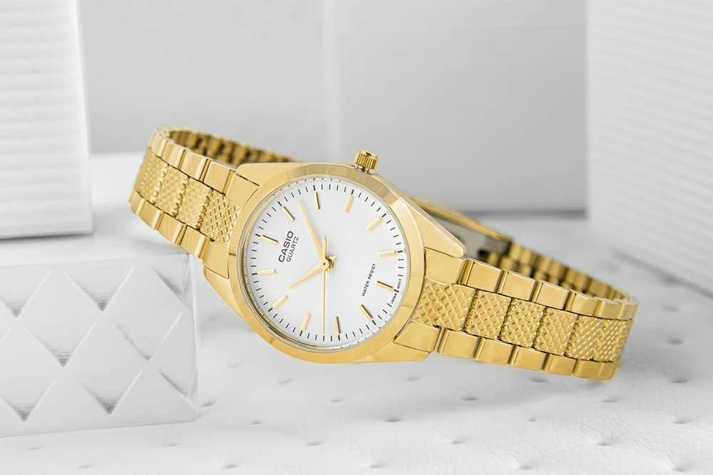 CASIO LTP-1274G-7A MOTERINIS LAIKRODIS (zd513a) + DĖŽUTĖ