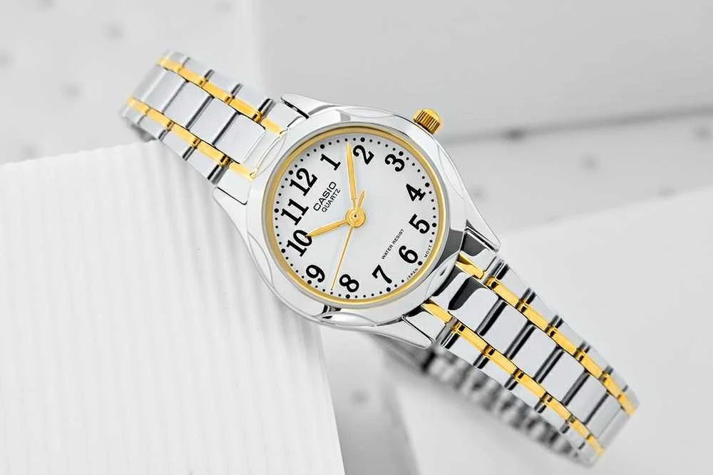 Moteriškas laikrodis CASIO LTP-1275SG-7B (zd580f) + BOX