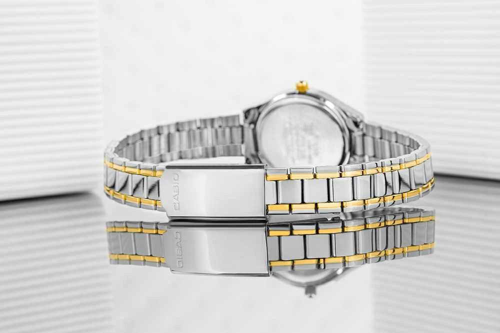 CASIO LTP-1275SG-9A moteriškas laikrodis (zd580b) + dėžutė