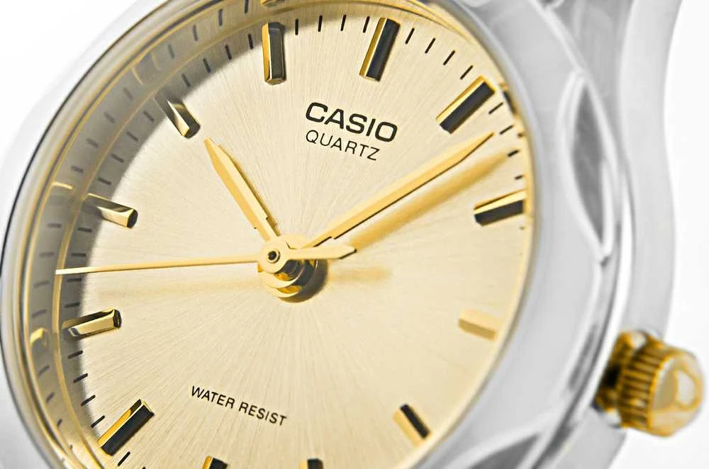 CASIO LTP-1275SG-9A moteriškas laikrodis (zd580b) + dėžutė