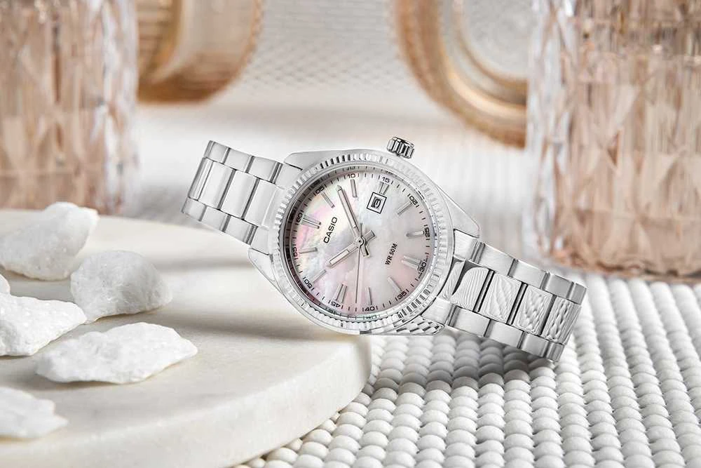 Moteriškas laikrodis CASIO LTP-1302DS-4AVDF (zd521g) + BOX