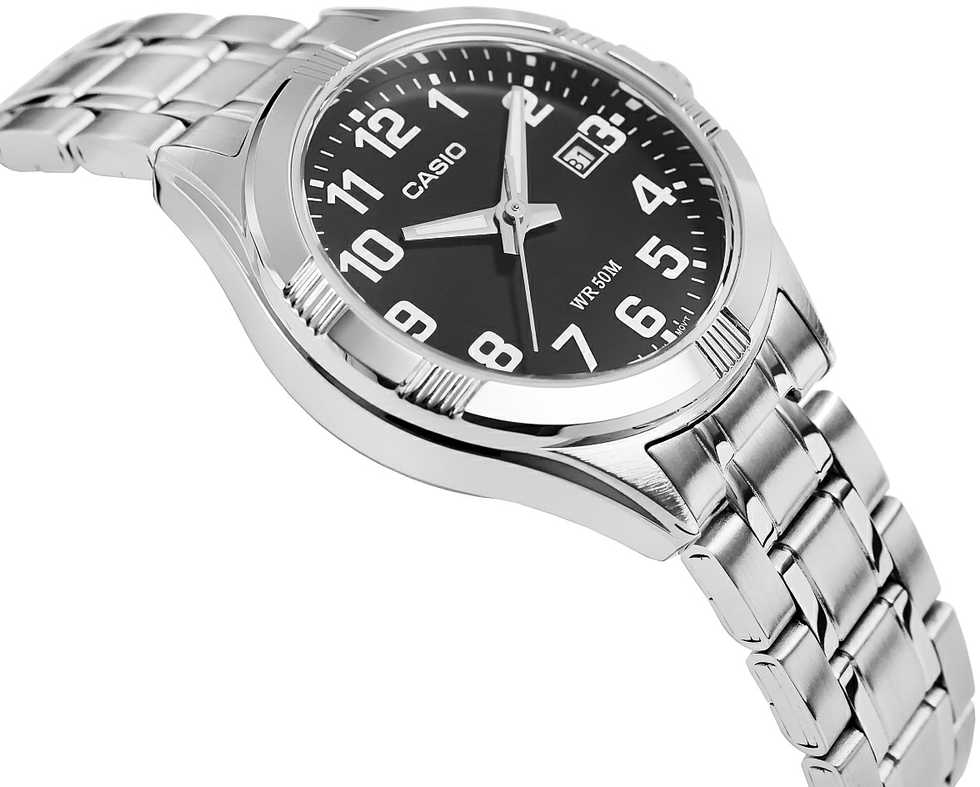 MOTERIŠKAS LAIKRODIS CASIO LTP-1308D-1B (zd605a) + DĖŽĖ