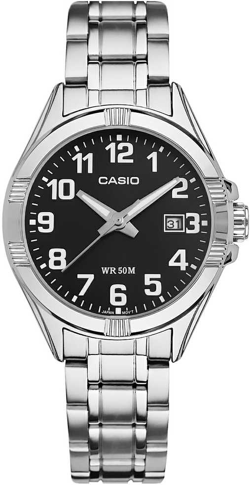 MOTERIŠKAS LAIKRODIS CASIO LTP-1308D-1B (zd605a) + DĖŽĖ