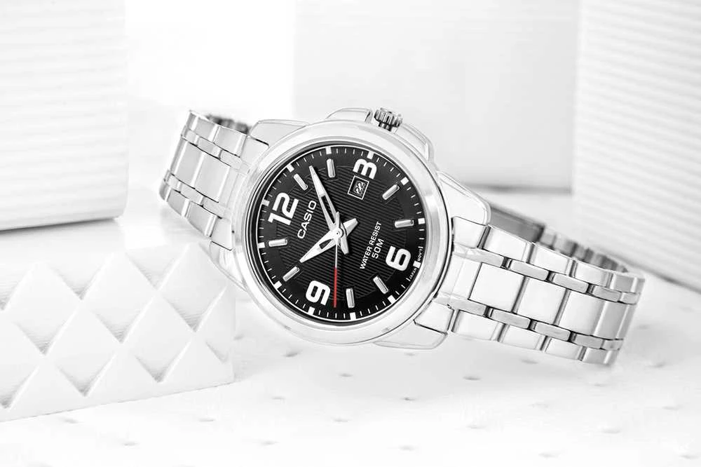 Laikrodis CASIO LTP-1314D-1AVDF WOMEN'S WATCH (zd574b) + BOX