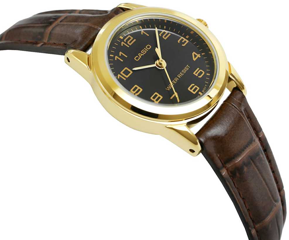 Casio Moterų kolekcijos laikrodis LTP-V001GL-1B + dėžutė