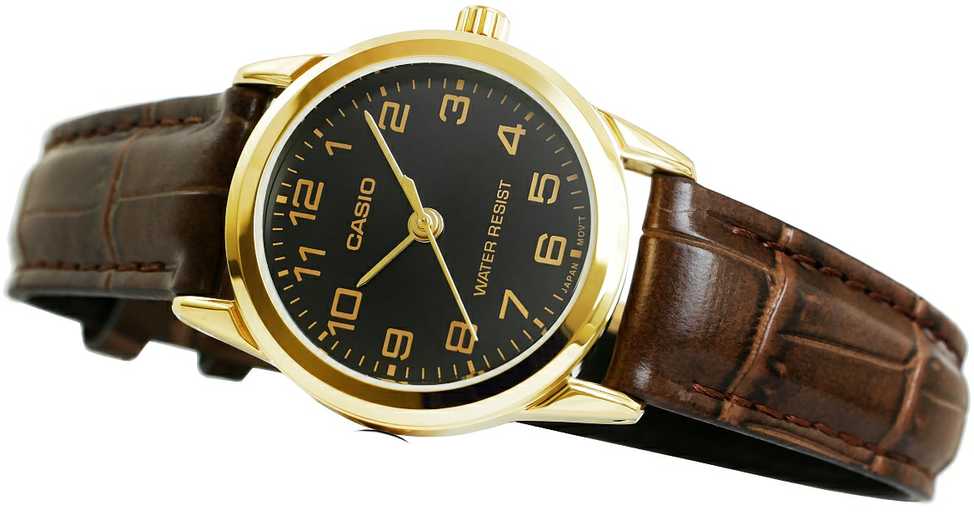 Casio Moterų kolekcijos laikrodis LTP-V001GL-1B + dėžutė