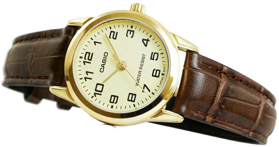 Laikrodis CASIO LTP-V001GL-9B WOMEN'S WATCH (zd588b) + BOX
