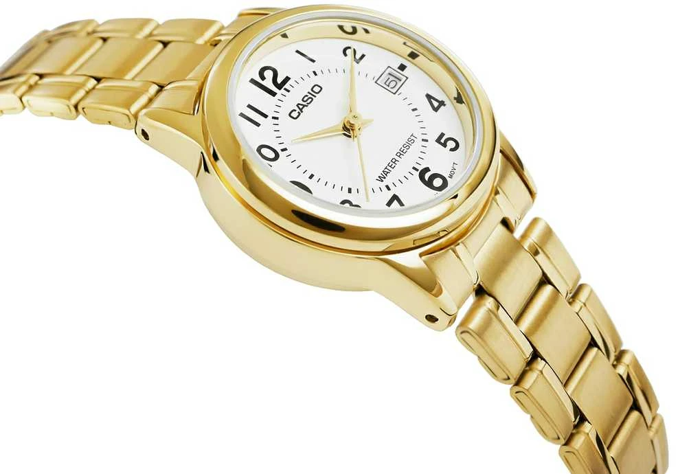 Laikrodis CASIO LTP-V002G-7B WOMEN S WATCH (zd587f) + BOX