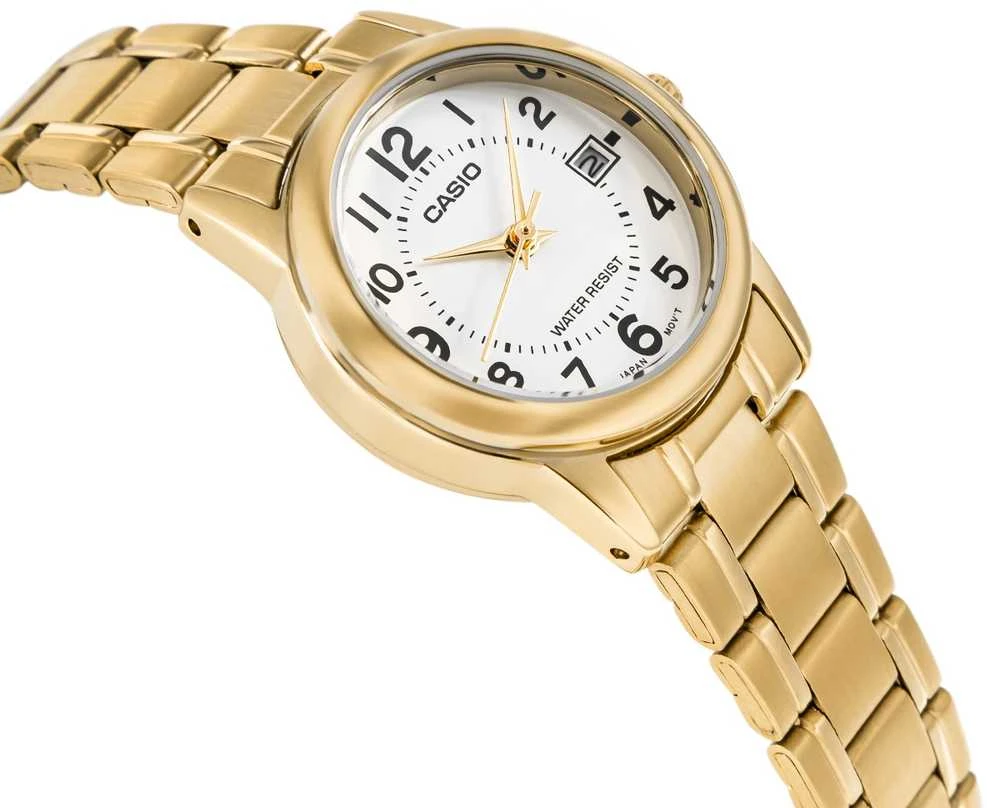 Laikrodis CASIO LTP-V002G-7B WOMEN S WATCH (zd587f) + BOX
