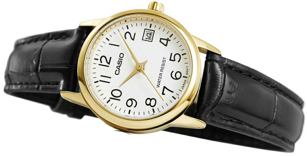 Moteriškas laikrodis CASIO LTP-V002GL 7B2 (zd584a) + DĖŽĖ