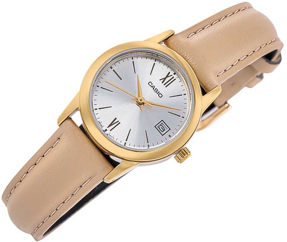 Laikrodis CASIO LTP-V002GL-7B3UDF WOMEN'S WATCH (zd584h) + BOX