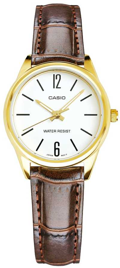 Casio kolekcijos moteriškas laikrodis LTP-V005GL-7B (zd582h) + dėžutė