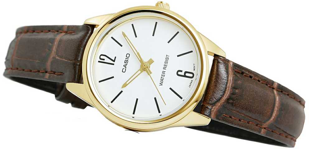 Casio kolekcijos moteriškas laikrodis LTP-V005GL-7B (zd582h) + dėžutė