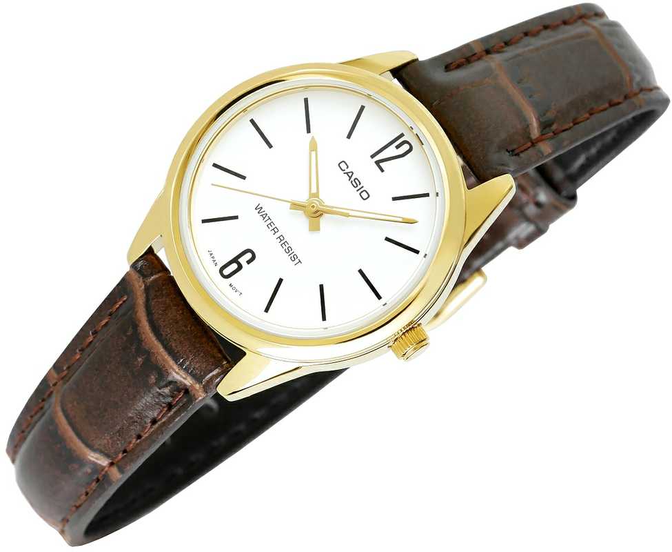 Casio kolekcijos moteriškas laikrodis LTP-V005GL-7B (zd582h) + dėžutė