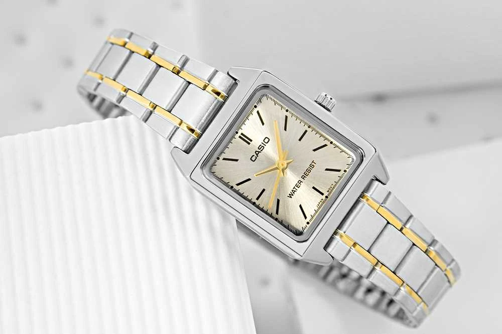 Casio LTP-V007SG-9E moteriškas laikrodis + BOX (zd639k)