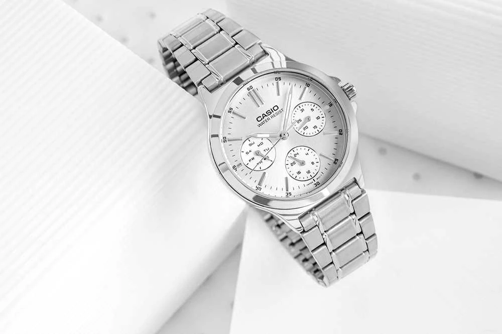 Moteriškas laikrodis CASIO LTP-V300D-7A (zd566a) + BOX