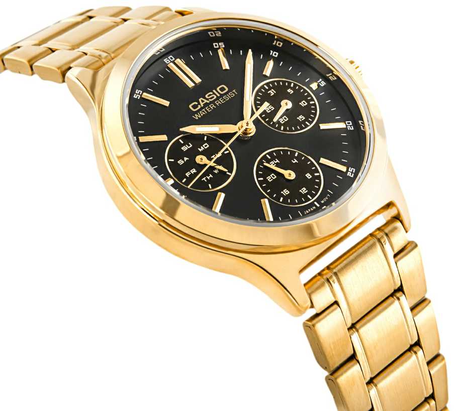 Laikrodis CASIO LTP-V300G-1AUDF WOMEN'S WATCH (zd566e) + BOX