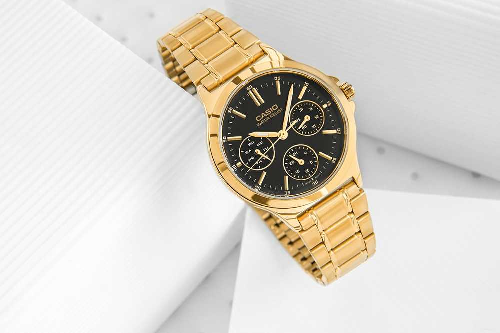 Laikrodis CASIO LTP-V300G-1AUDF WOMEN'S WATCH (zd566e) + BOX