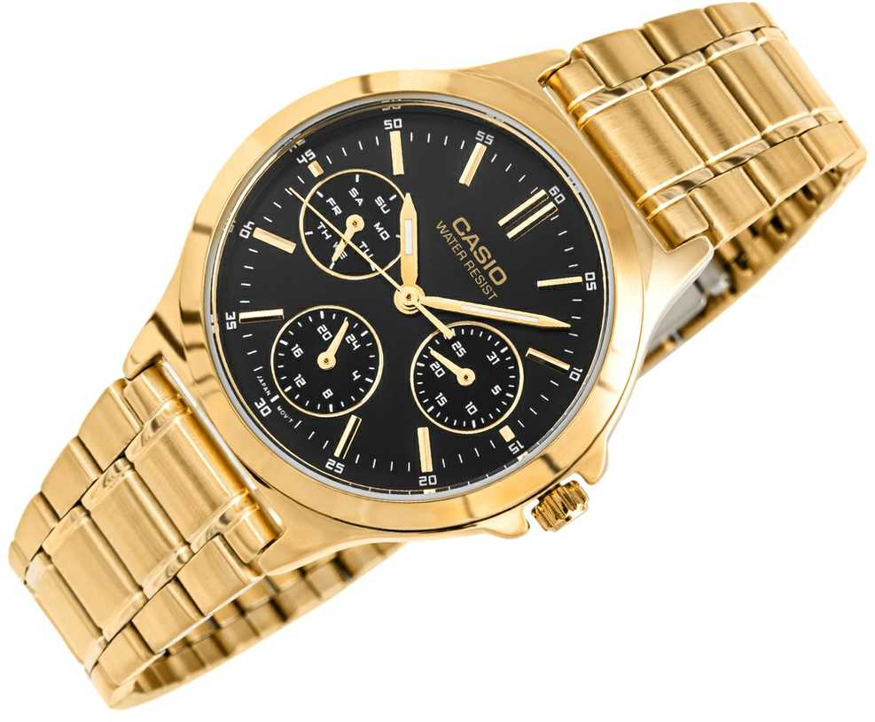 Laikrodis CASIO LTP-V300G-1AUDF WOMEN'S WATCH (zd566e) + BOX
