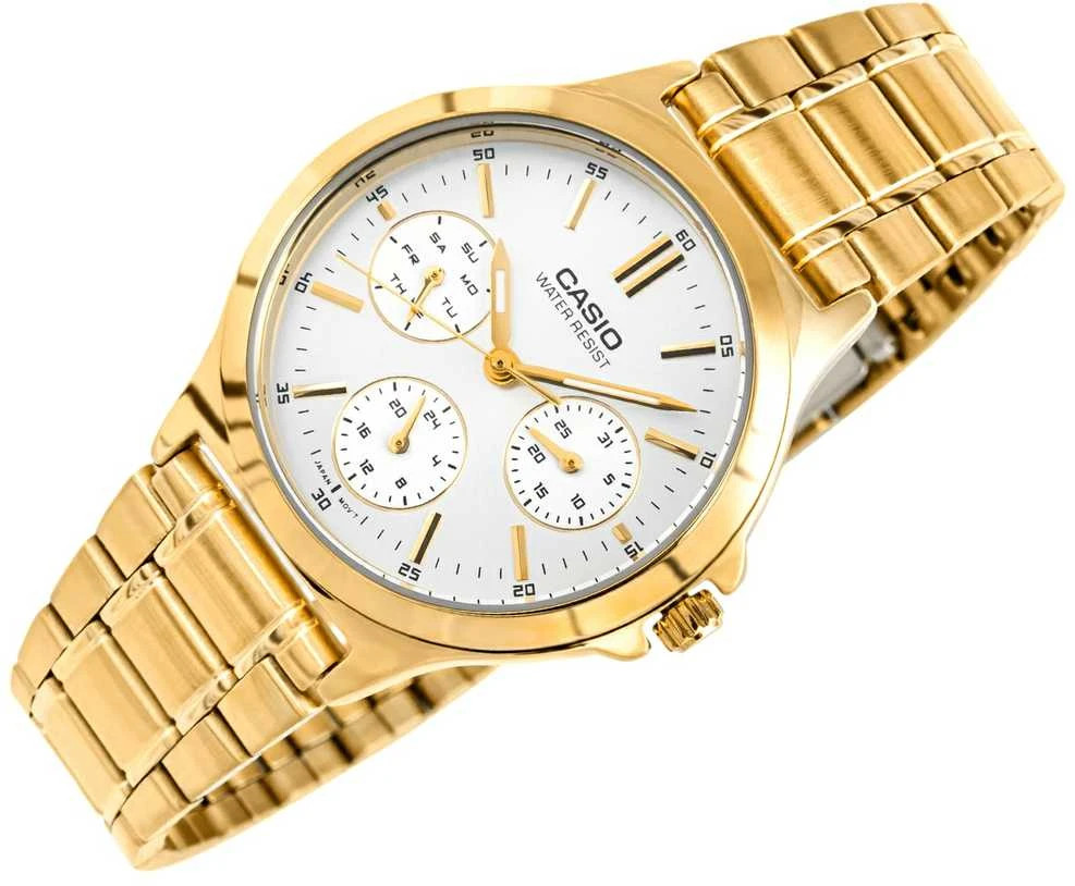 Laikrodis CASIO LTP-V300G 7A WOMEN S WATCH (zd566b) + BOX
