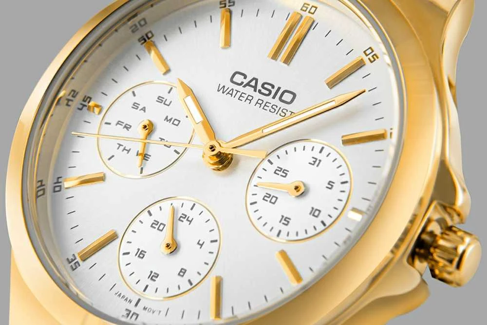 Laikrodis CASIO LTP-V300G 7A WOMEN S WATCH (zd566b) + BOX