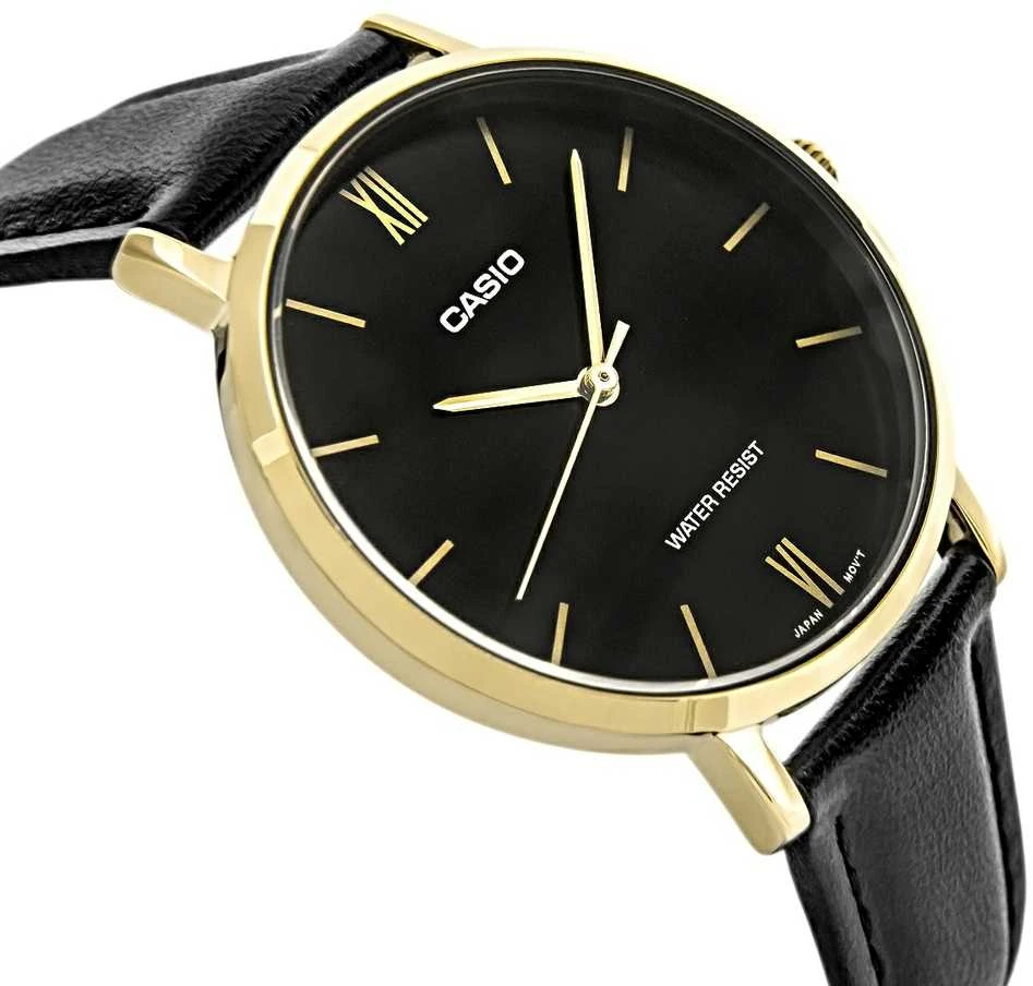 CASIO LTP-VT01GL-1B moteriškas laikrodis + dėžutė (zd634a)