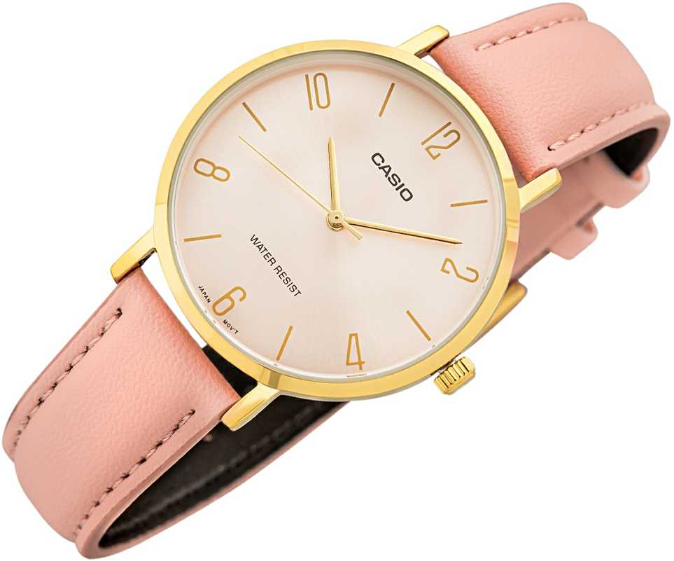Casio LTP-VT01GL-4B moteriškas laikrodis + dėžutė