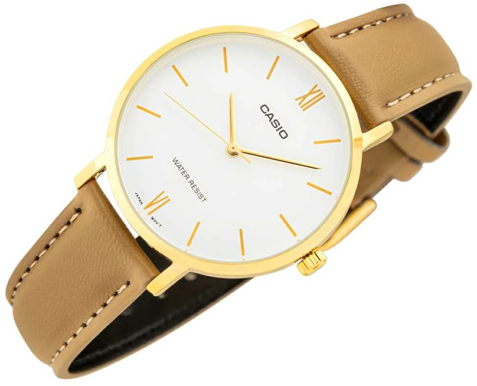 CASIO LTP-VT01GL-7B moteriškas laikrodis + dėžutė (zd634b)