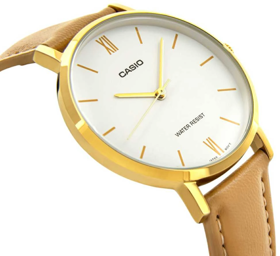CASIO LTP-VT01GL-7B moteriškas laikrodis + dėžutė (zd634b)