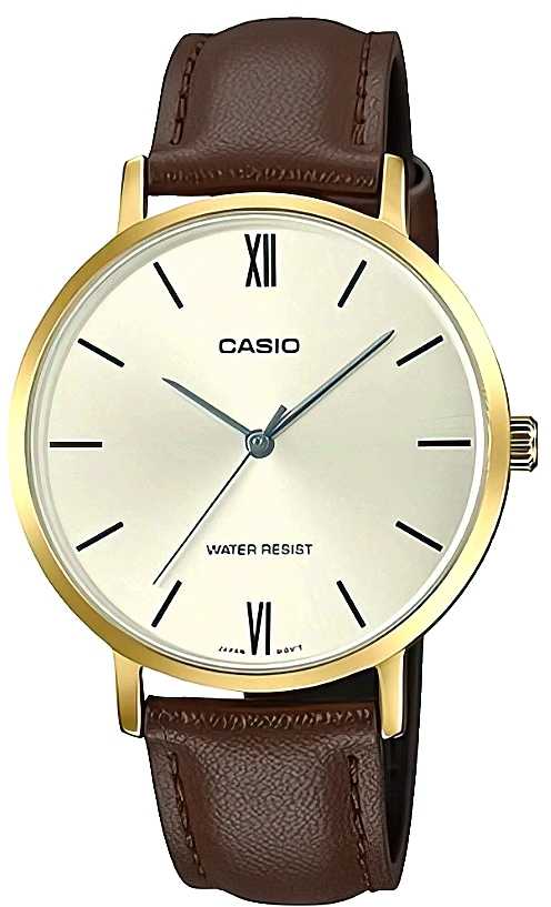 Casio LTP-VT01GL-9B moteriškas laikrodis + dėžutė