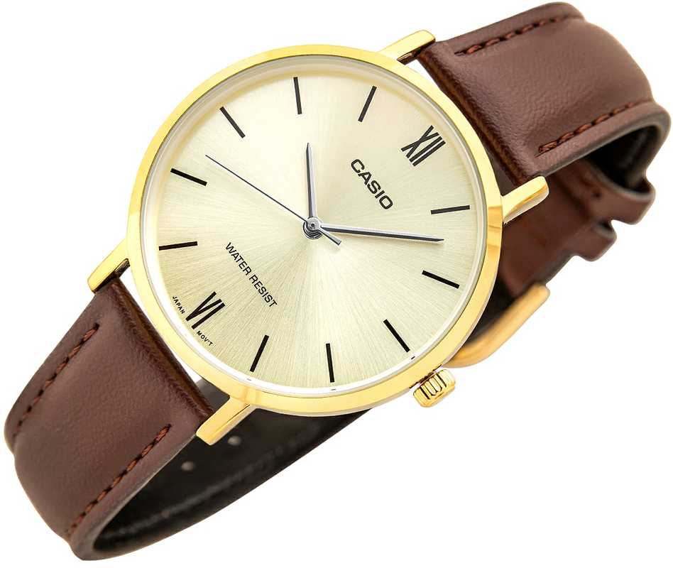 Casio LTP-VT01GL-9B moteriškas laikrodis + dėžutė