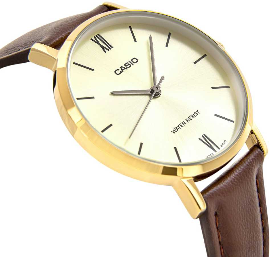 Casio LTP-VT01GL-9B moteriškas laikrodis + dėžutė
