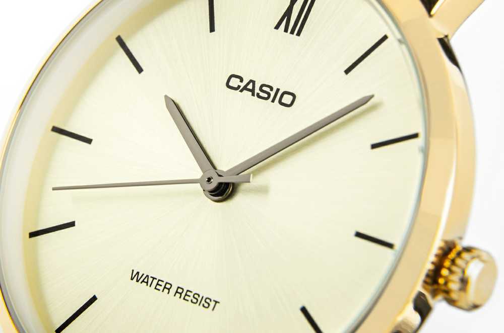 Casio LTP-VT01GL-9B moteriškas laikrodis + dėžutė