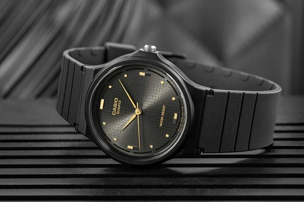 Moteriškas laikrodis CASIO MQ-76-1ALDF + DĖŽUTĖ