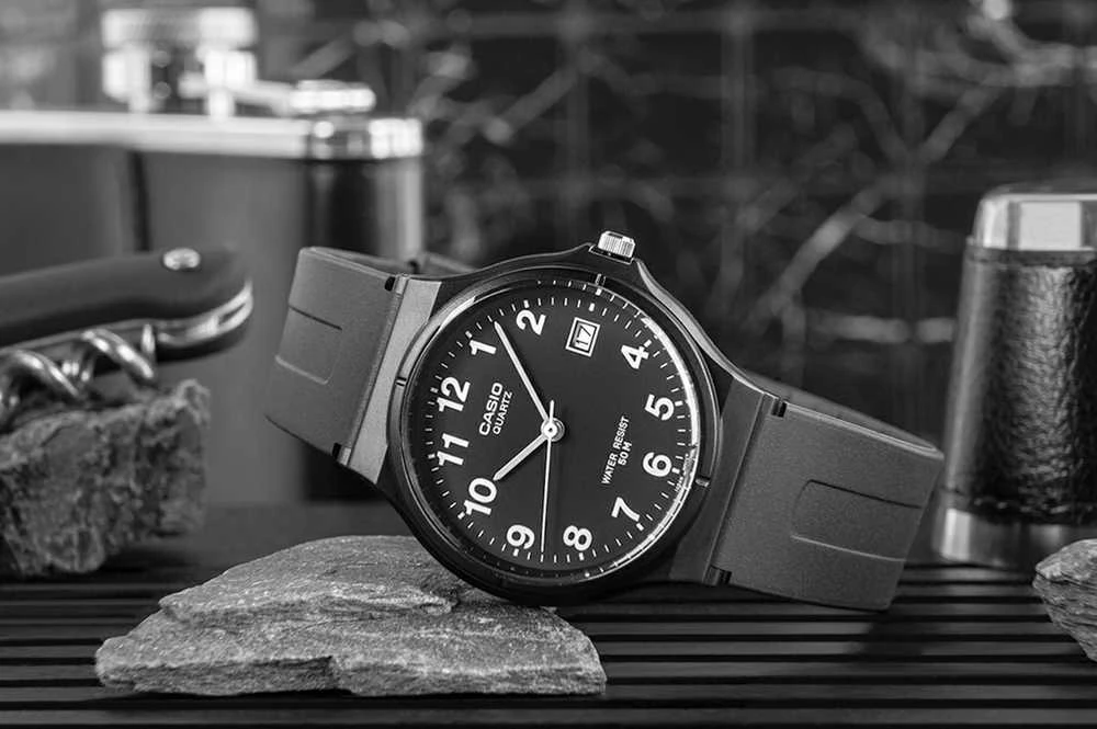 Laikrodis CASIO MW-59-1B MEN'S WATCH + BOX