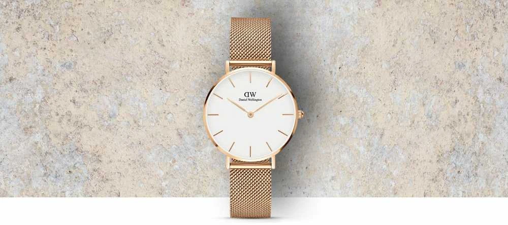 Laikrodis moterims Daniel Wellington - Petite Melrose DW00100163 - (zx704b)