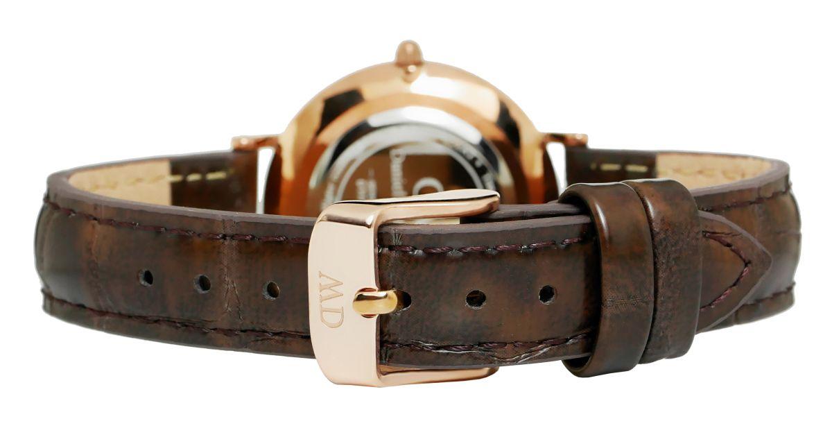 Laikrodis DANIEL WELLINGTON DW00100170. Kvarcas, Juoda Spalva. Moteris.
