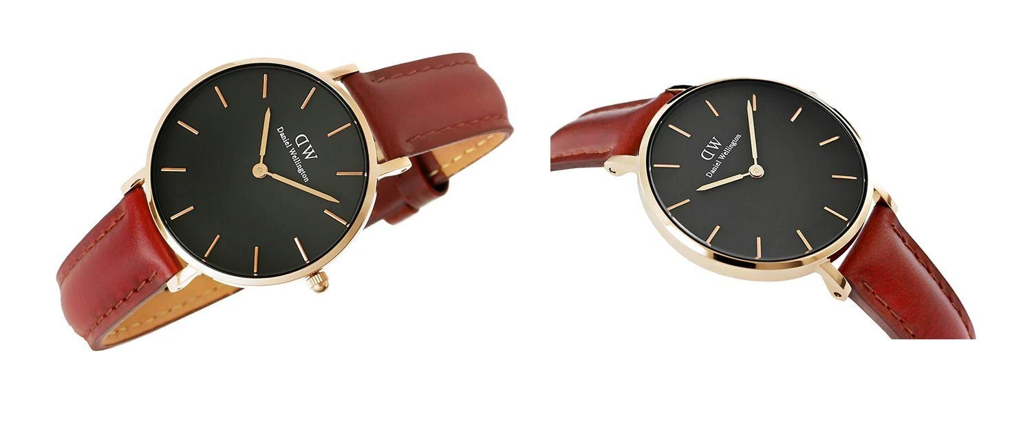 DANIEL WELLINGTON klasikinis Šefildo moteriškas LAIKRODIS DW00100169 + DĖŽĖ