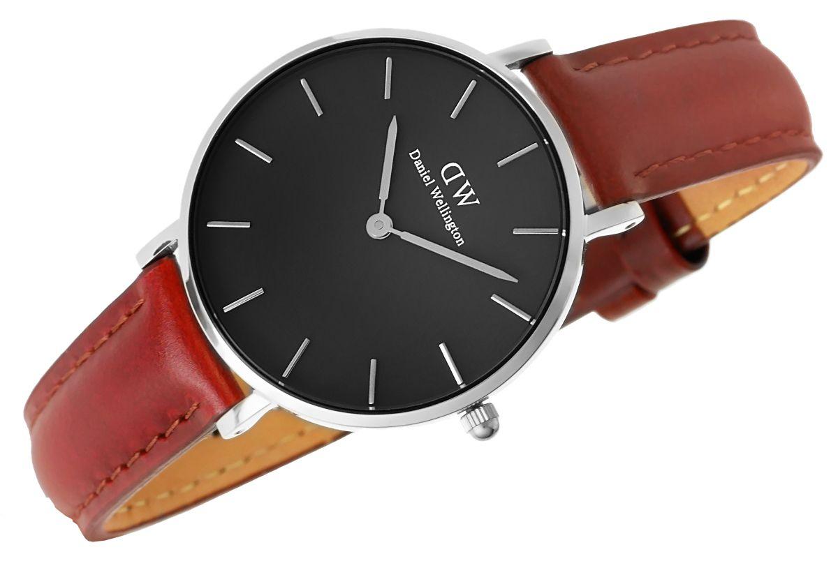 Laikrodis DANIEL WELLINGTON DW00100181. Kvarcas, Juoda Spalva. Unisex.