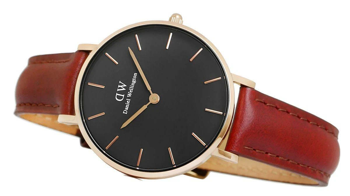 DANIEL WELLINGTON klasikinis Šefildo moteriškas LAIKRODIS DW00100169 + DĖŽĖ
