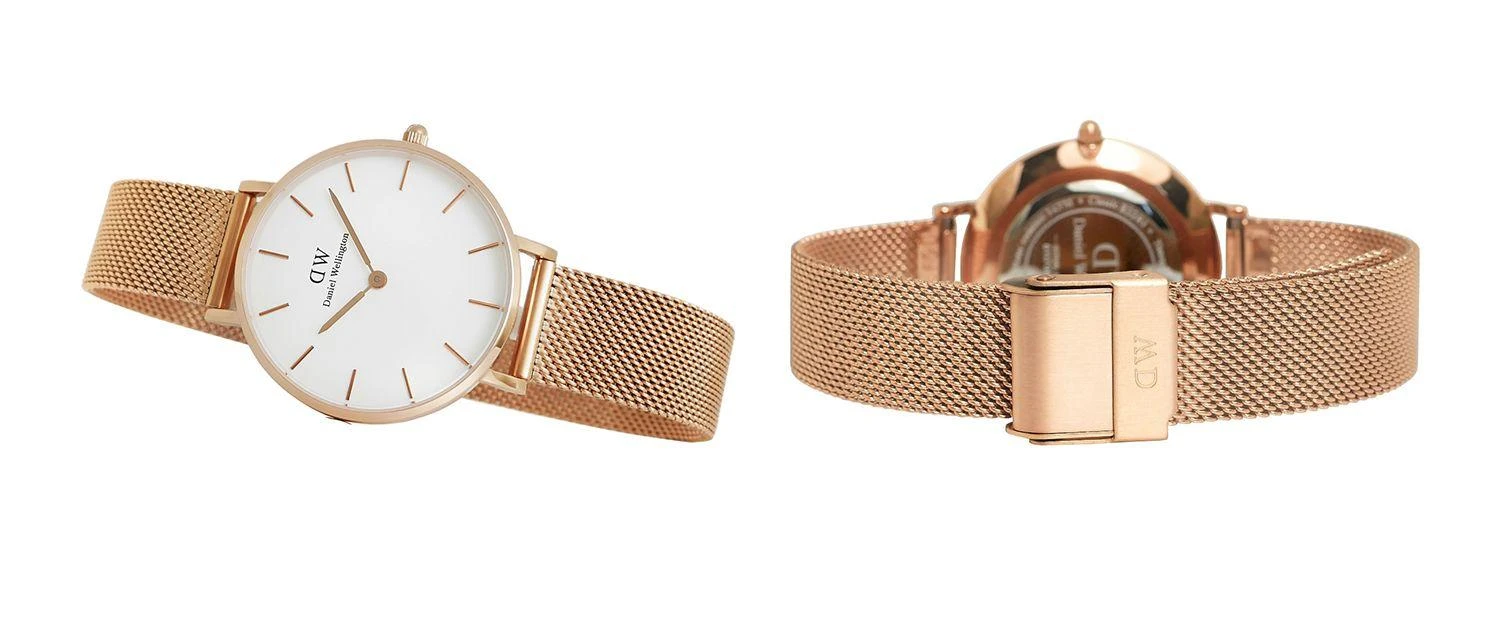 Laikrodis moterims Daniel Wellington - Petite Melrose DW00100163 - (zx704b)
